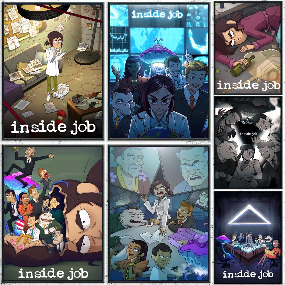 Home Decor Jobs - Poster Kartun Anime I-Inside Job untuk