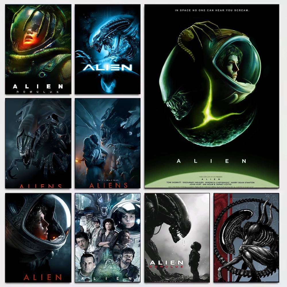 Home Decor Wallpaper - Poster Film Horor Klasik Retro ALIEN