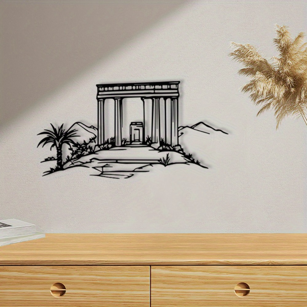 Home Decoration - CIFBUY Seni Dinding Besi Mural Religius