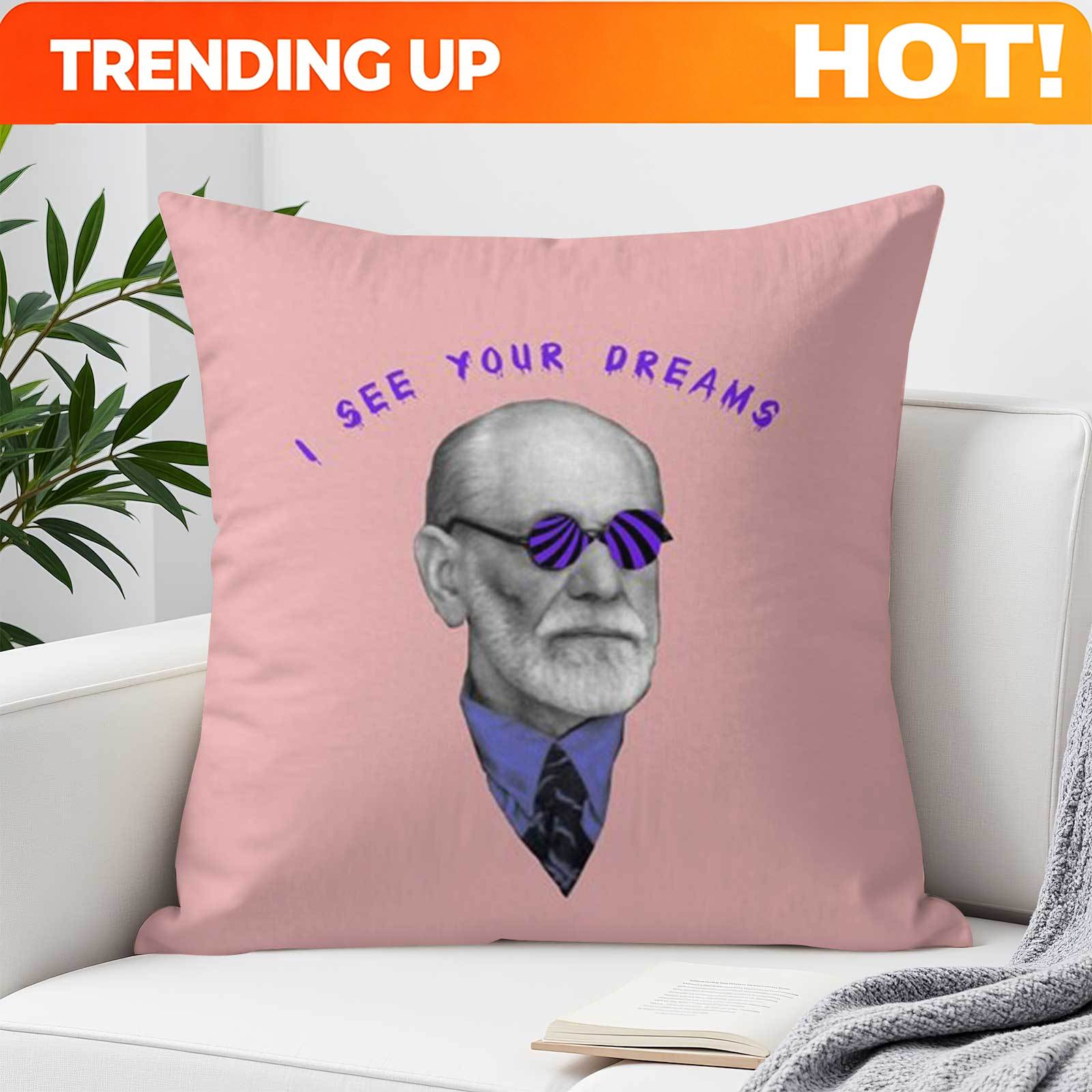 Decorative Throw Pillow - Sesuaikan 1 Buah Sarung Bantal Persegi