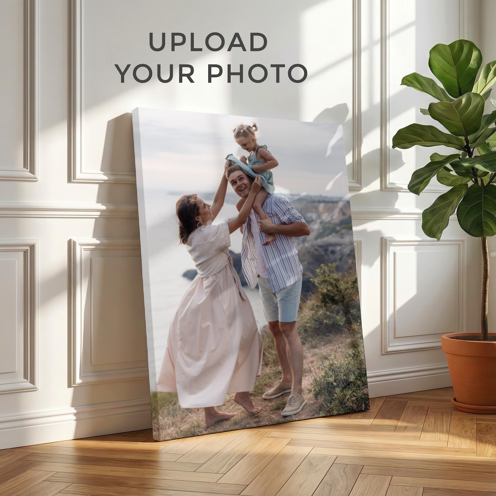 Home Decor For Wedding - Kanvas Foto Pribadi, Seni Dinding Keluarga