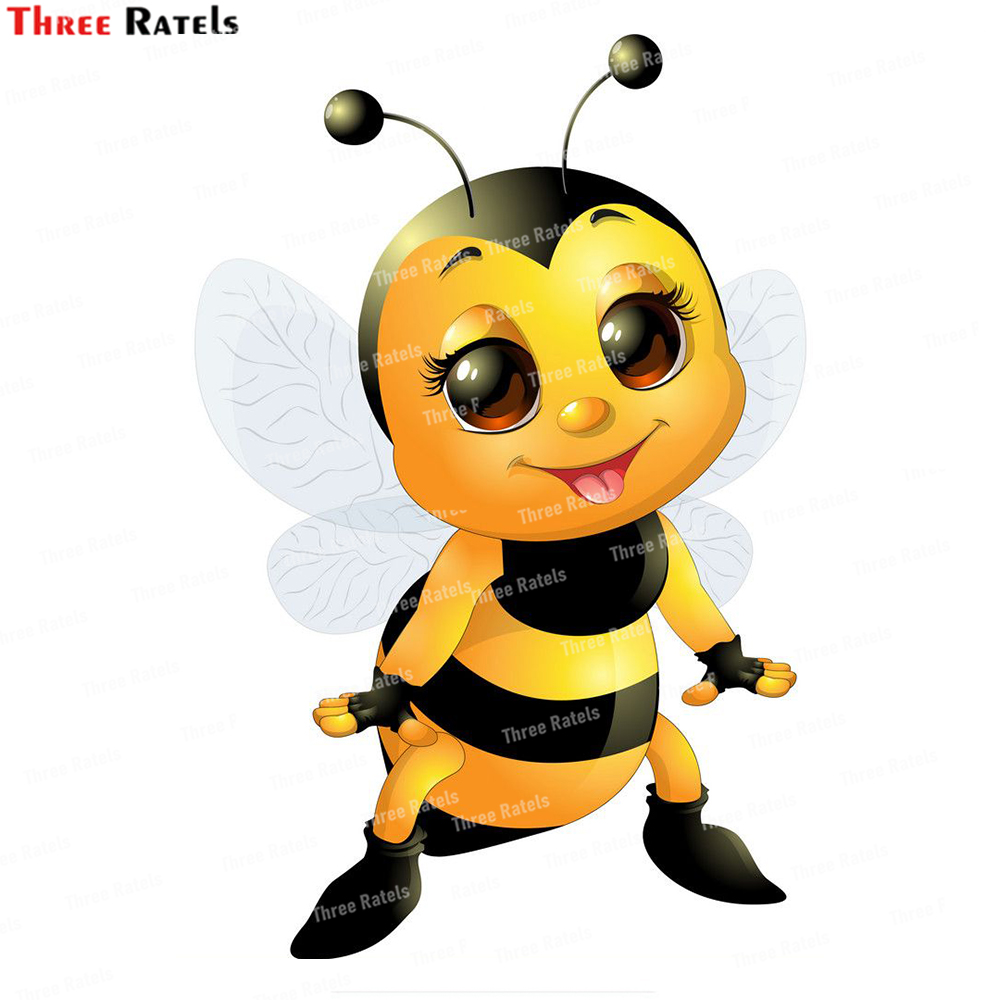 Home Decor Vector - Tiga Ratel L6 Lebah Cantik dengan