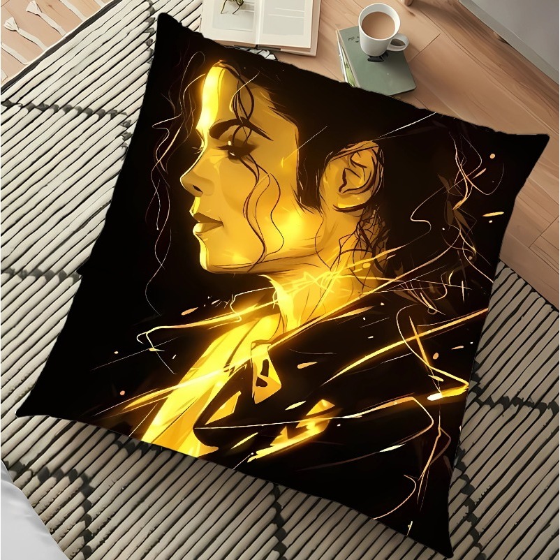 Decorative Throw Pillow - Sarung Bantal King of Pop Michael