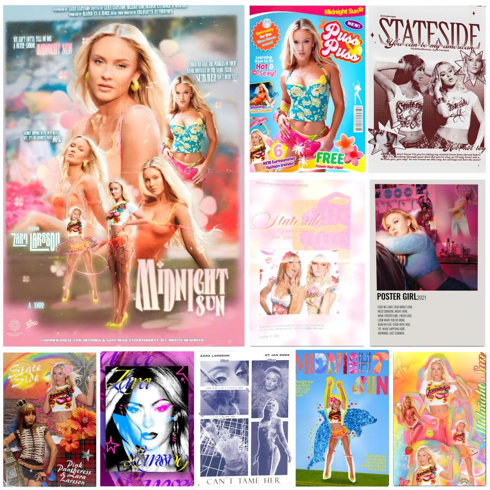 Home Decor Za - Poster Singer Z-Zara L-Larsson Seni HD,