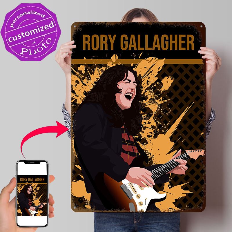Home Decor Vector - Poster Logam Ilustrasi Seni Vektor Rory