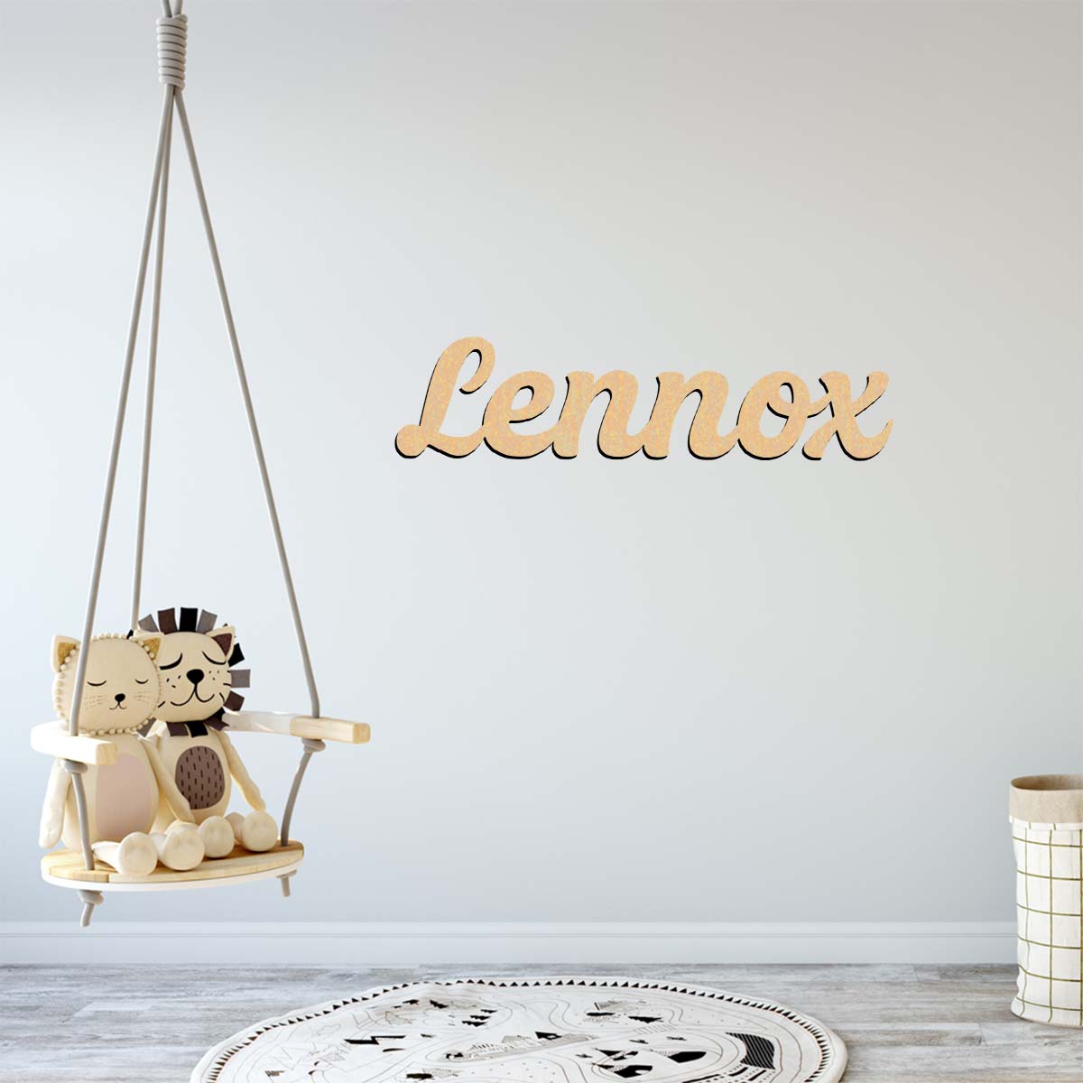 Home Decor Examples - 1pc dekorasi rumah contoh Lennox Huruf