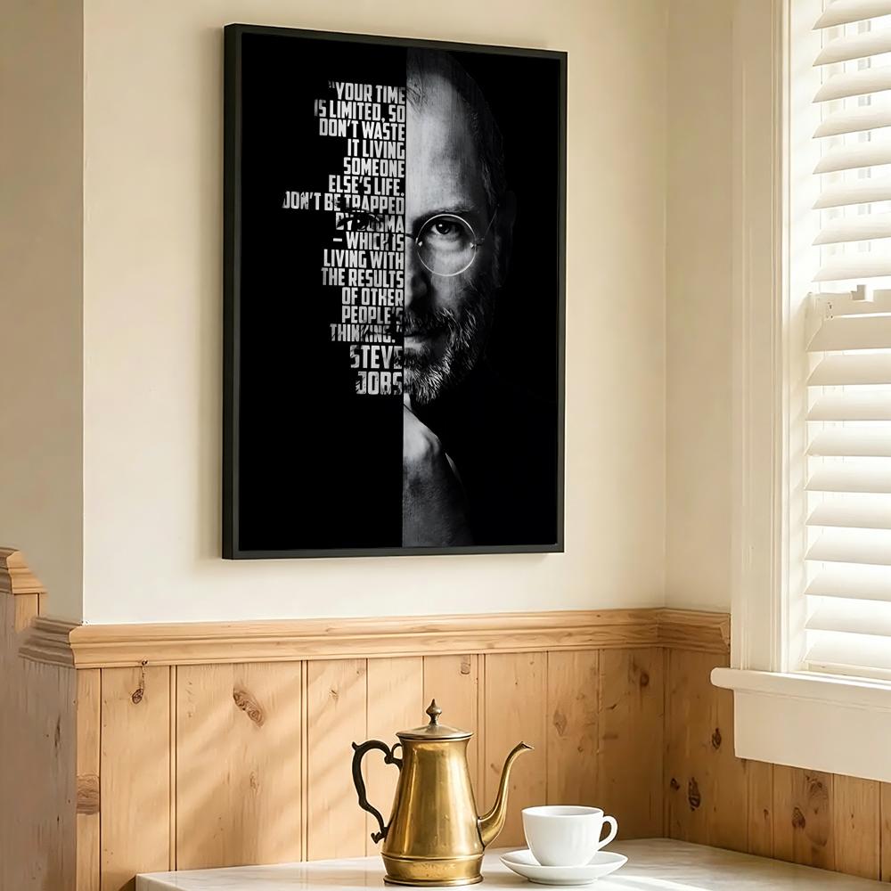 Poster Kutipan Sukses Steve Jo - Home Decor Jobs ulasan dan harga