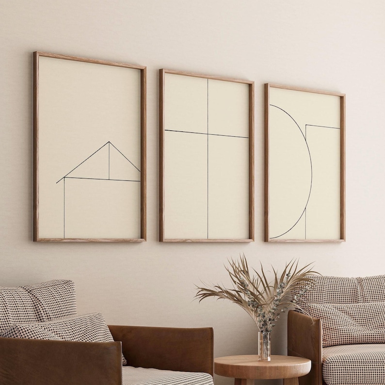 3pcs/set Lukisan Kanvas Minima - Home Decor Jesus ulasan dan harga