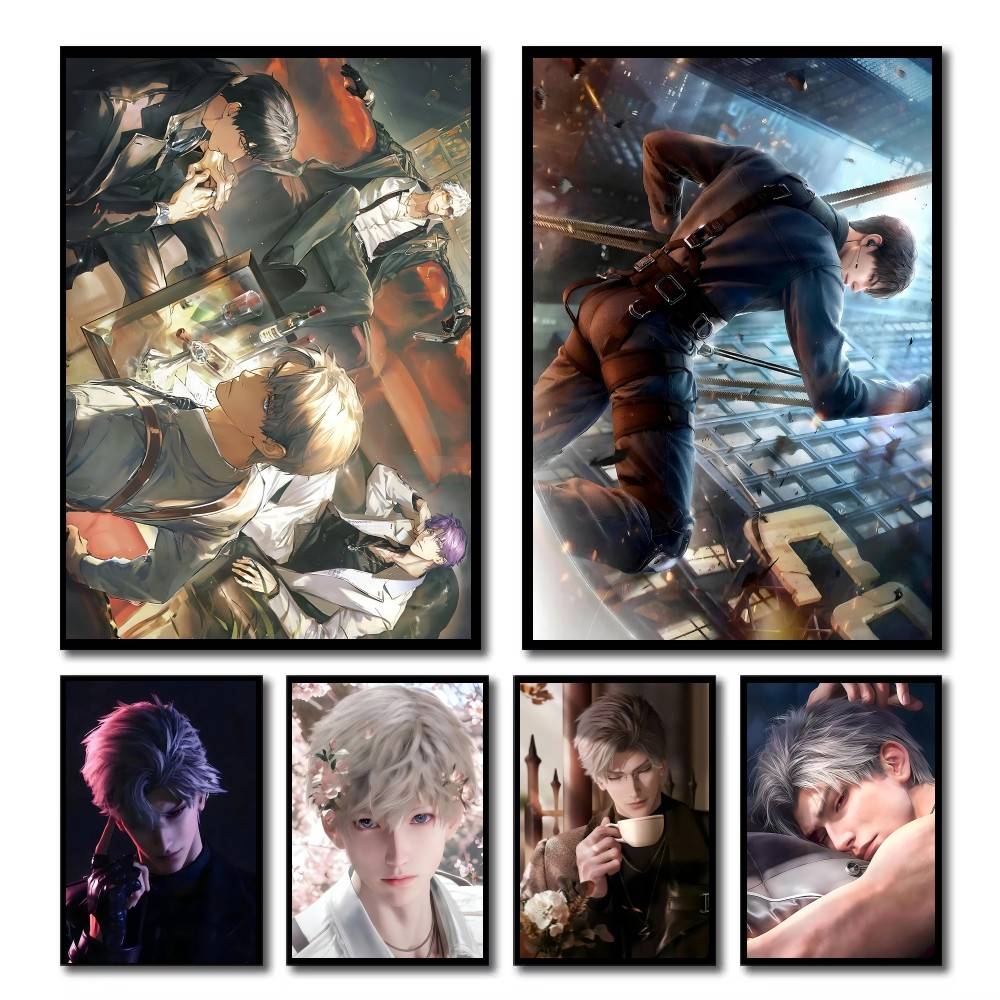 Poster Anime Karakter Game Lov - Xavier Home Decor ulasan dan harga