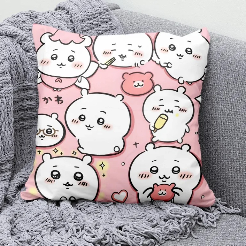 Bantal Anime Chiikawa yang Luc - Decorative Throw Pillow ulasan dan harga