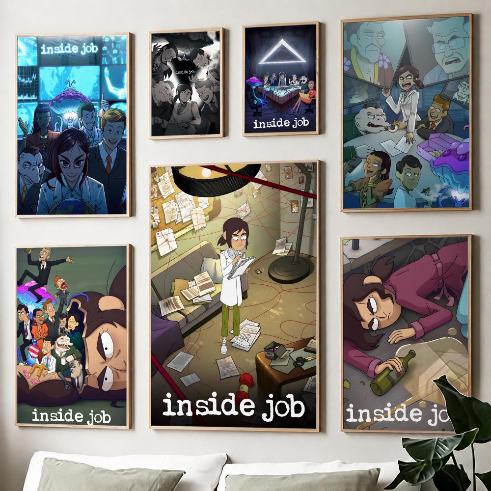 Poster Kartun Anime I-Inside J - Home Decor Jobs ulasan dan harga