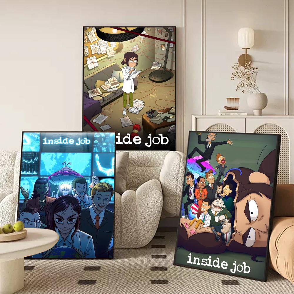 Poster Kartun Anime I-Inside J - Home Decor Jobs ulasan dan harga