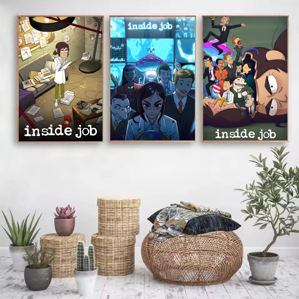 Poster Kartun Anime I-Inside J - Home Decor Jobs ulasan dan harga