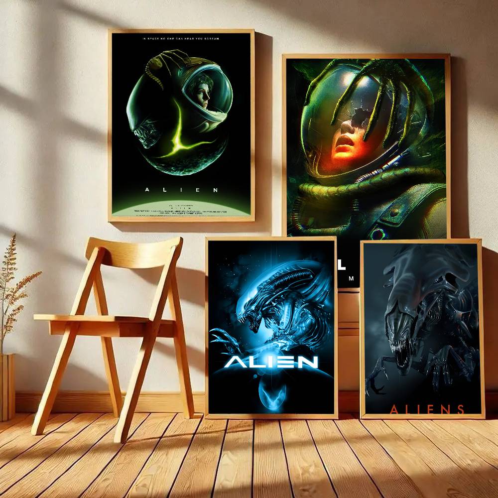 Poster Film Horor Klasik Retro - Home Decor Wallpaper ulasan dan harga