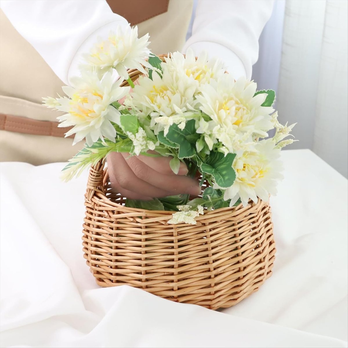 Keranjang Piknik Anyaman denga - Home Decor For Wedding ulasan dan harga