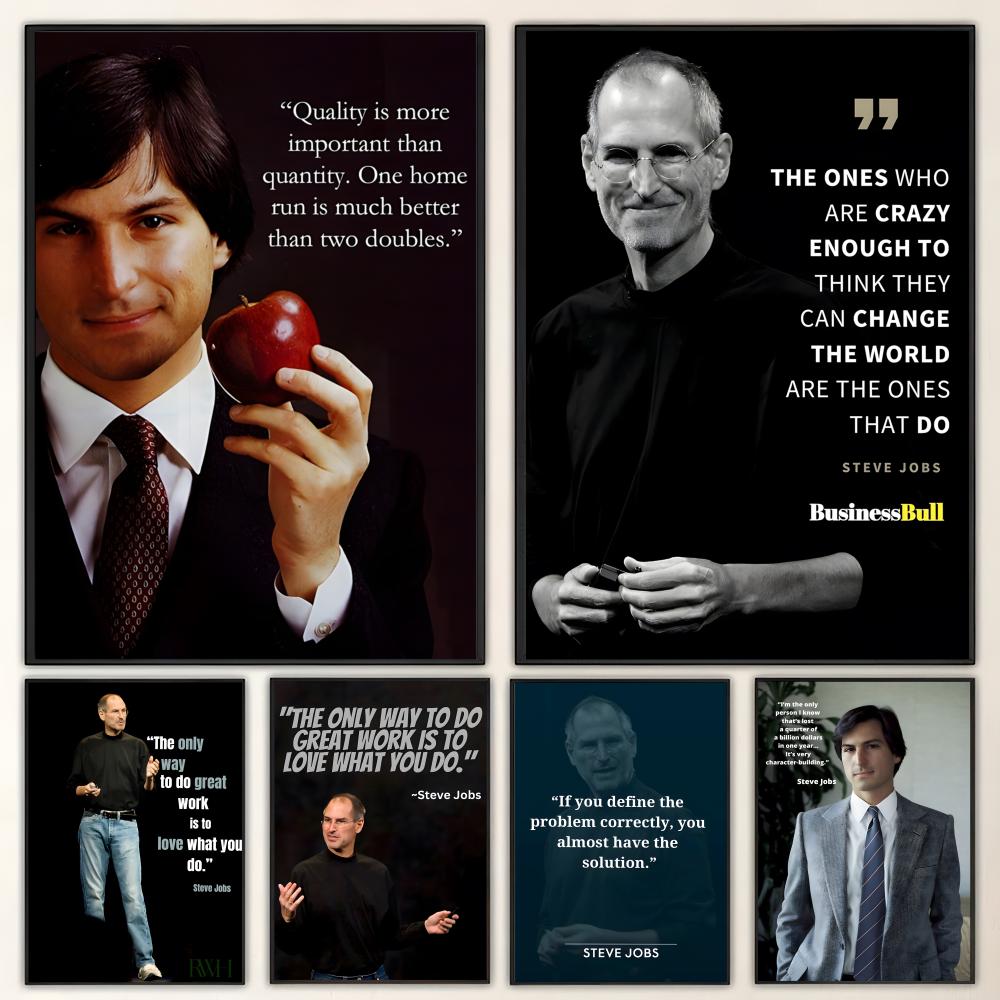 Pola S-Steve J-Jobs Q-Quotes P - Home Decor Jobs ulasan dan harga