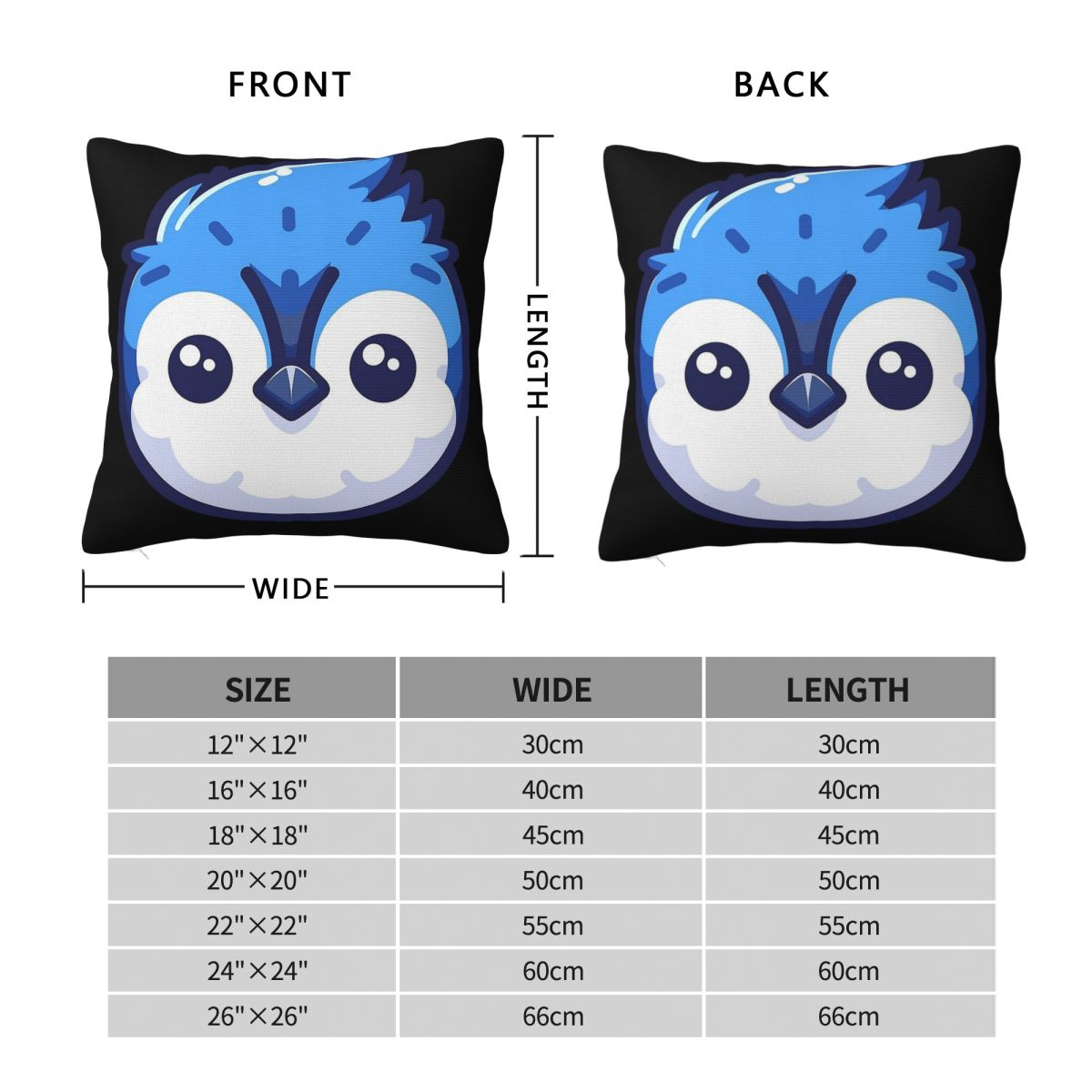 Sarung Bantal Persegi Motif Wa - Home Decor Vector ulasan dan harga