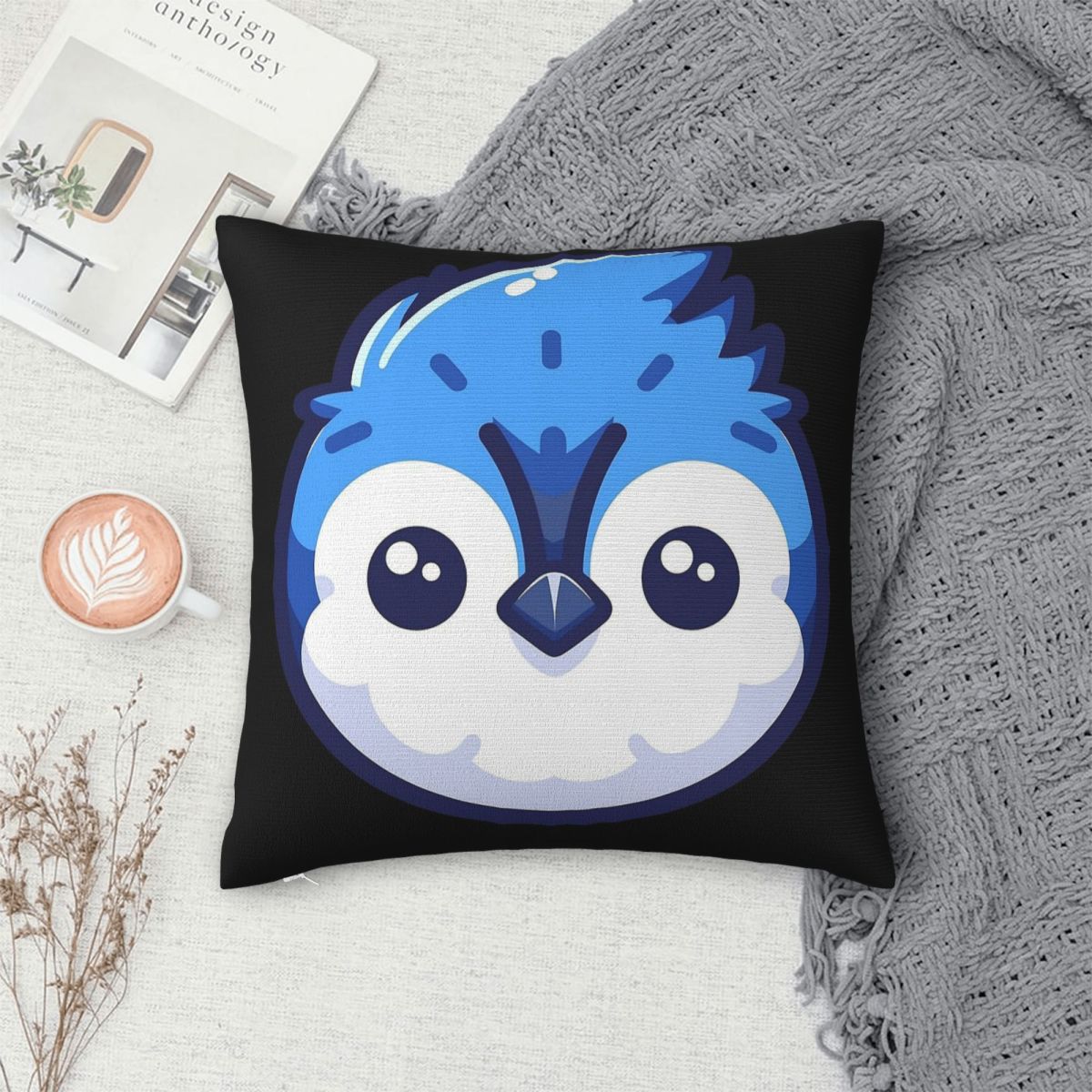 Sarung Bantal Persegi Motif Wa - Home Decor Vector ulasan dan harga