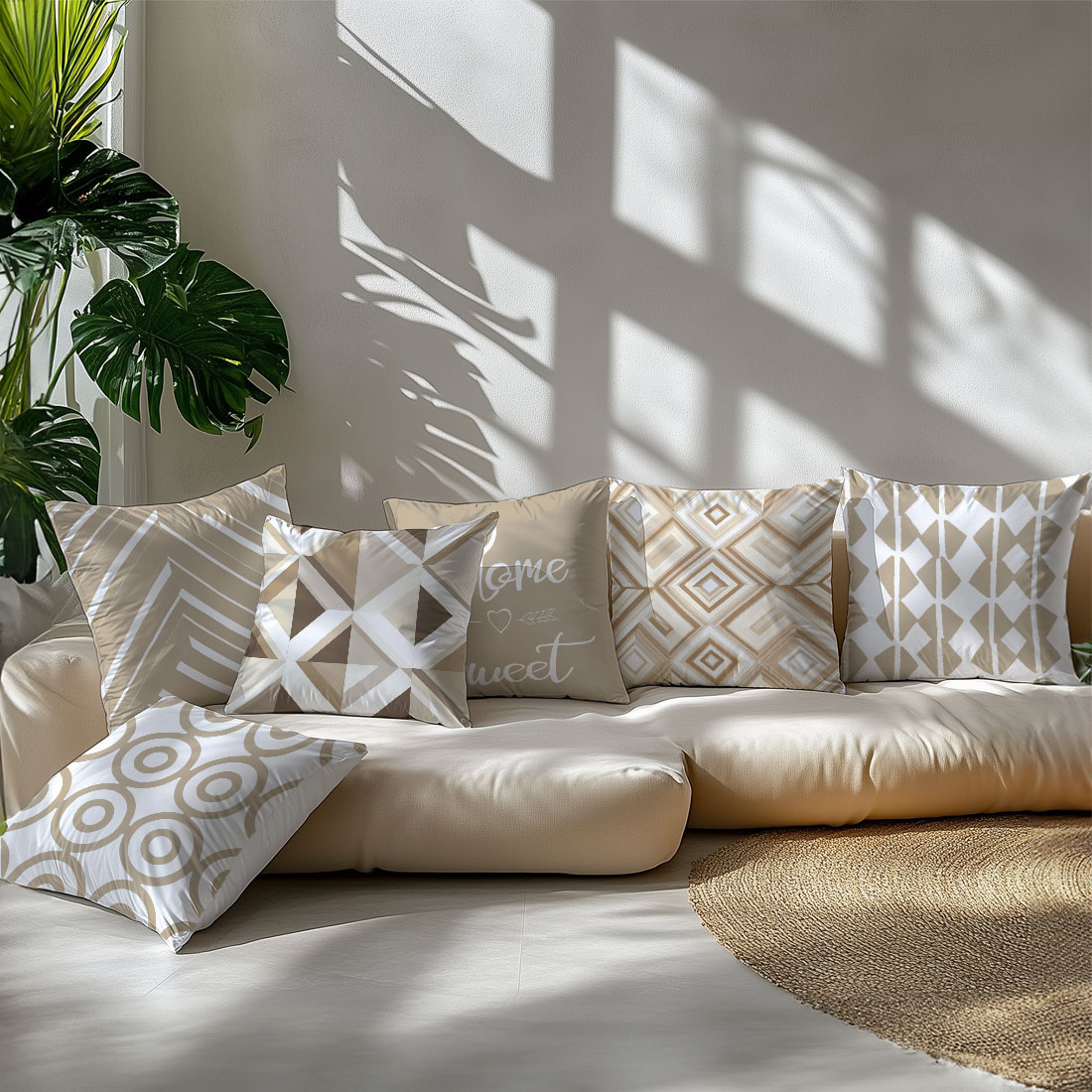 Sarung Bantal Ilustrasi Vektor - Home Decor Vector ulasan dan harga