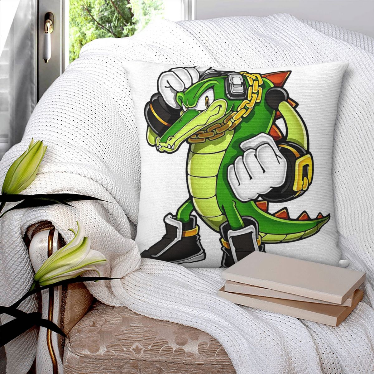Sarung Bantal Persegi Vector T - Home Decor Vector ulasan dan harga