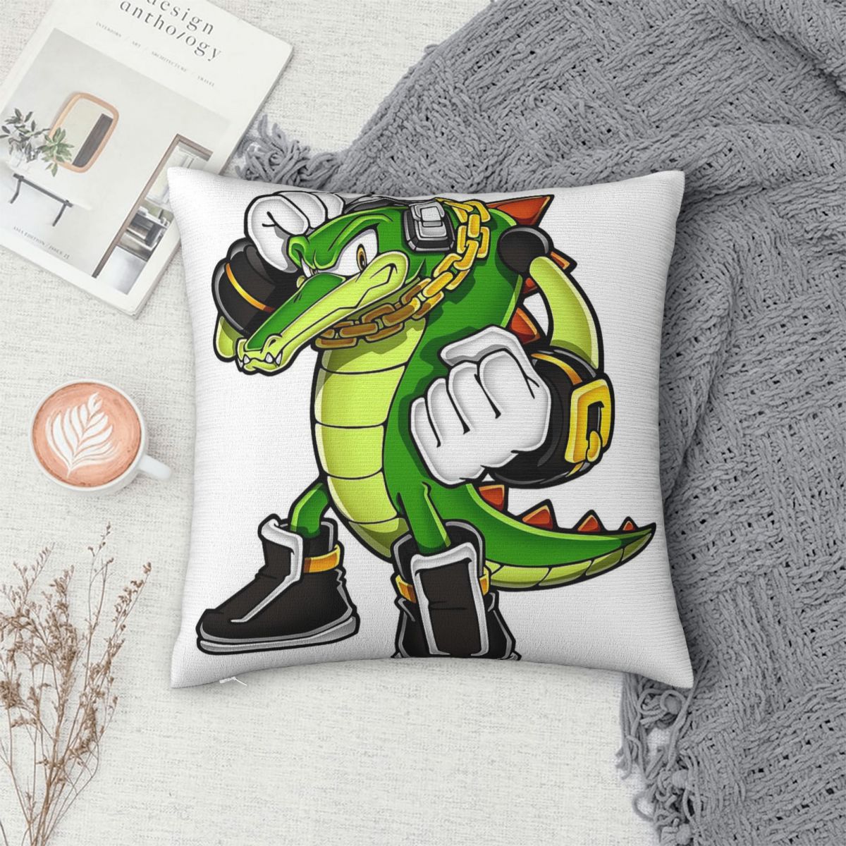 Sarung Bantal Persegi Vector T - Home Decor Vector ulasan dan harga