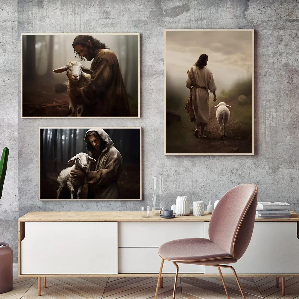 Yesus Kristus Berjalan Di Atas - Home Decor Jesus ulasan dan harga