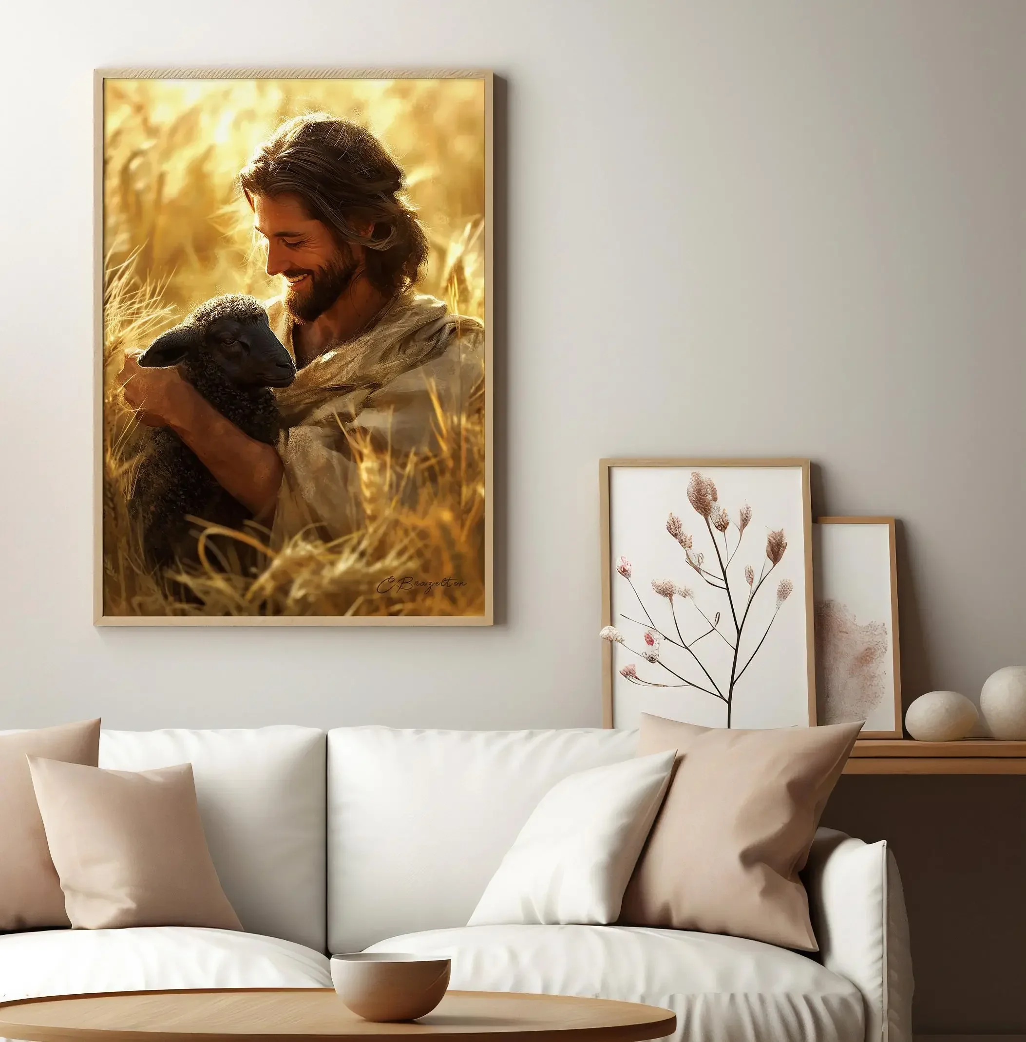 Yesus Kristus Berjalan Di Atas - Home Decor Jesus ulasan dan harga