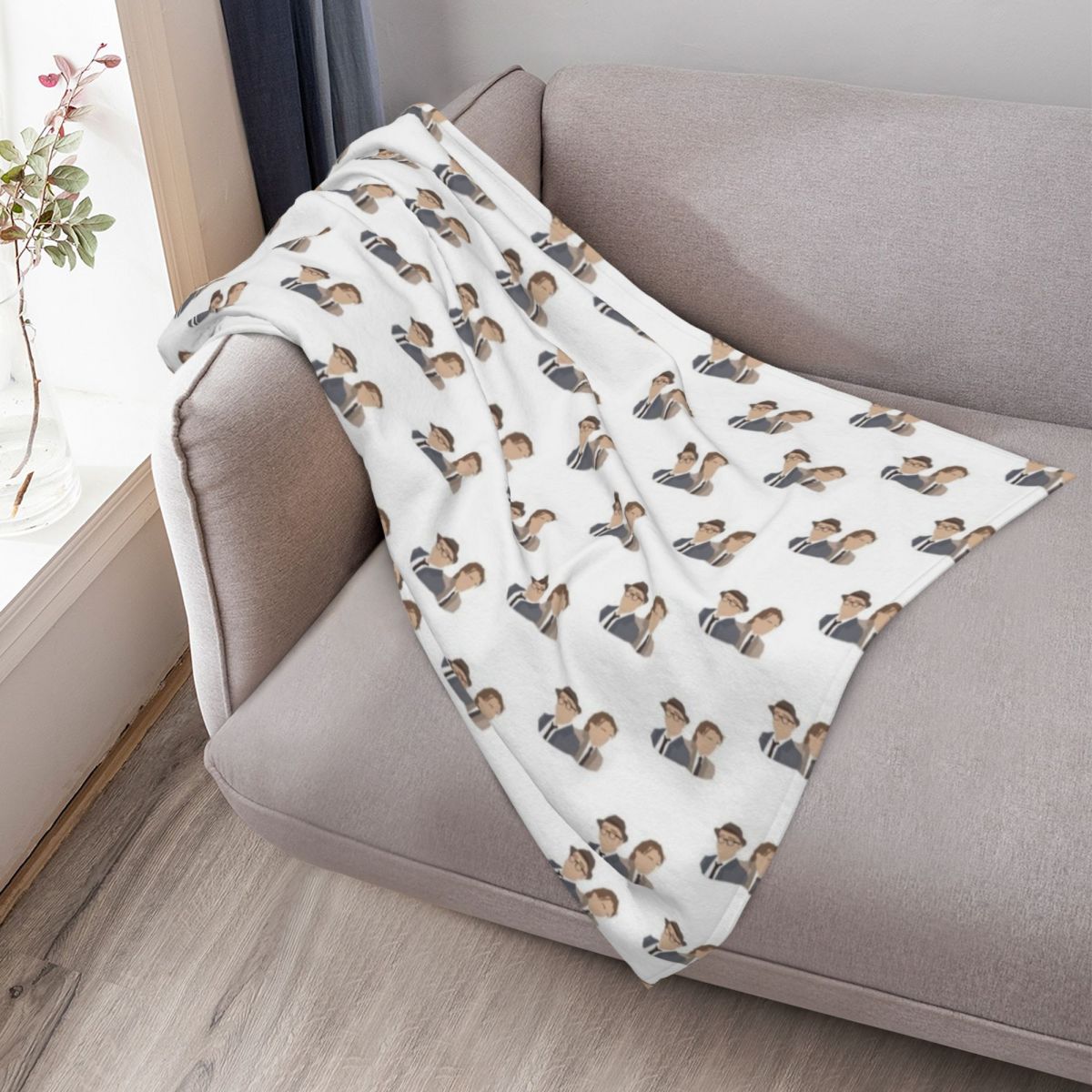 Selimut Lembut dengan Motif Ve - Home Decor Vector ulasan dan harga