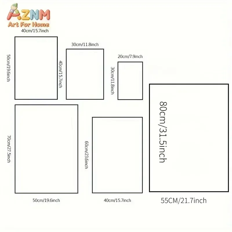 1 Buah AZMNHot Poster Anime Hu - Home Decor Wallpaper ulasan dan harga