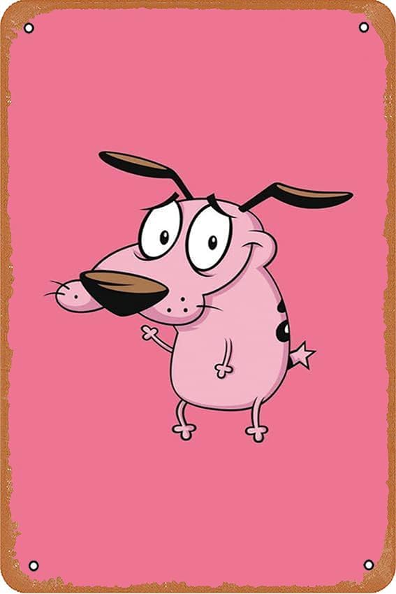 Courage The Cowardly Dog 2160× - Home Decor Wallpaper ulasan dan harga