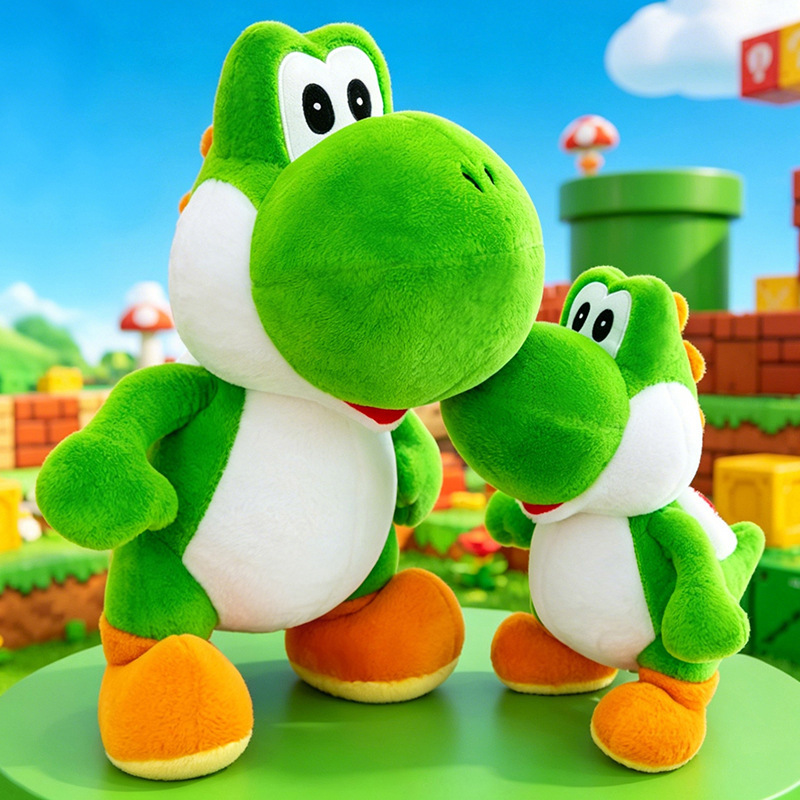 Boneka Dinosaurus Yoshi Hijau  - Decorative Throw Pillow ulasan dan harga