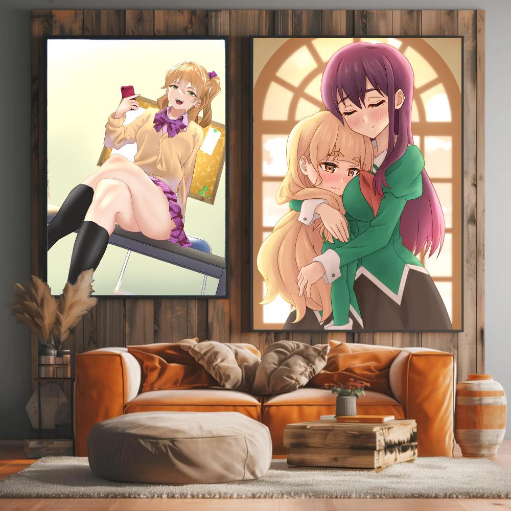 Lukisan Kaligrafi Anime Y-Yuri - Home Decor Jobs ulasan dan harga