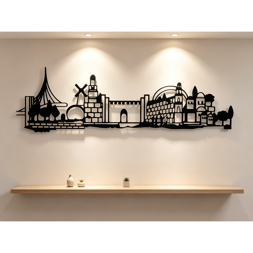 CIFBUY Seni Dinding Logam Deko - Home Decoration ulasan dan harga