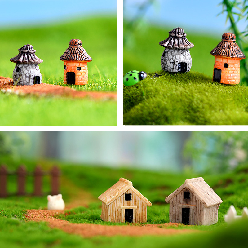 Patung Rumah Kecil Mini Keraji - Home Decor Za ulasan dan harga