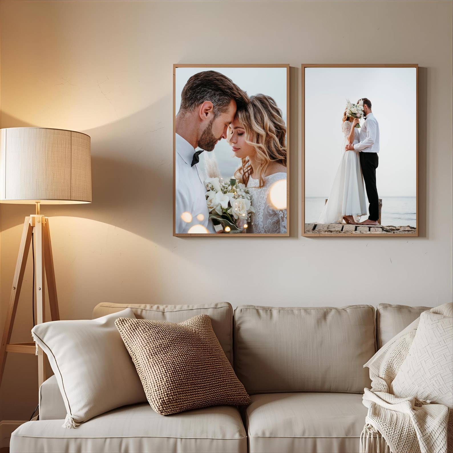 Kanvas Foto Pribadi, Seni Dind - Home Decor For Wedding ulasan dan harga