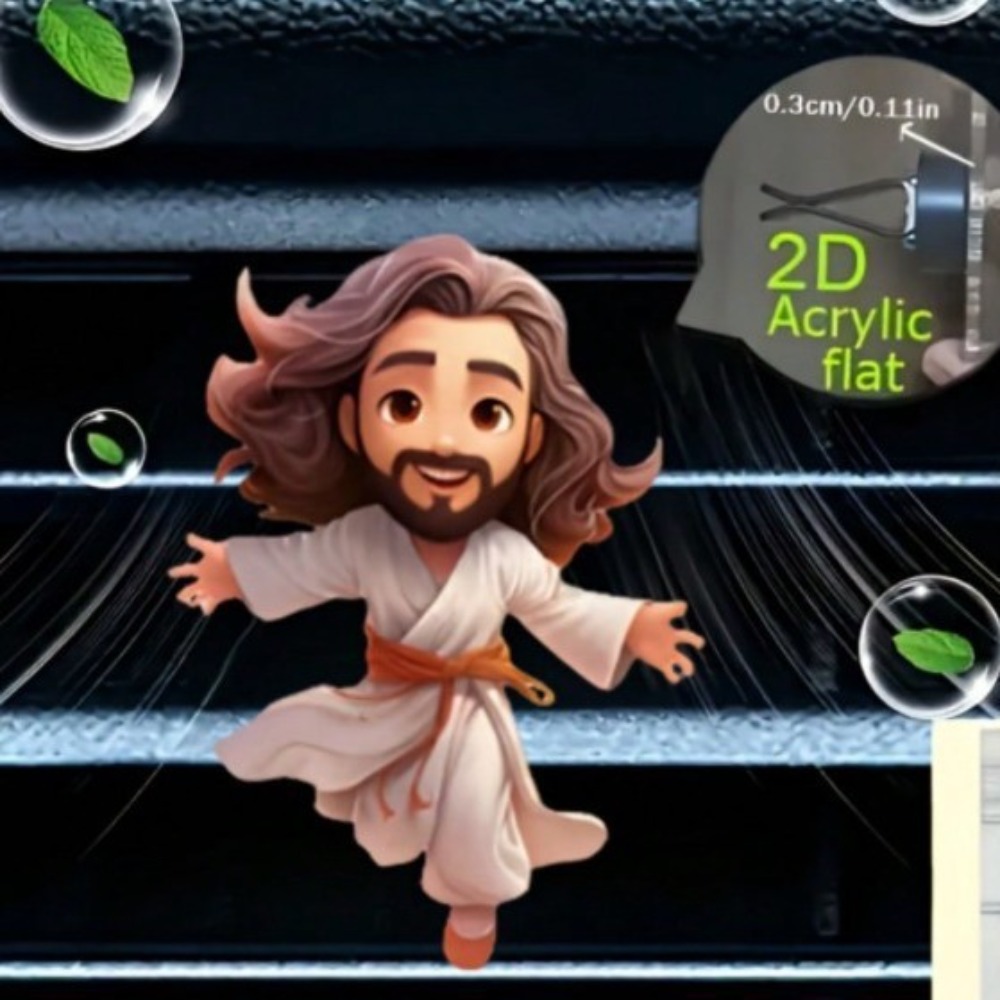 Aksesoris Hiasan Mobil 2D Akri - Home Decor Jesus ulasan dan harga