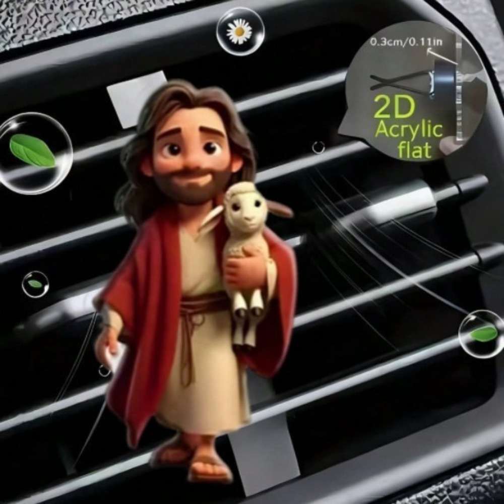 Aksesoris Hiasan Mobil 2D Akri - Home Decor Jesus ulasan dan harga