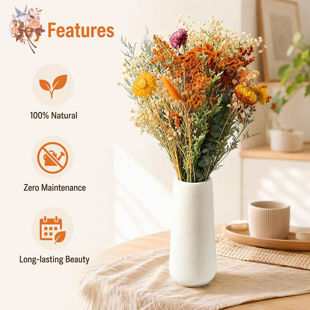 Buket Bunga Kering Musim Gugur - Pampas Grass Decor ulasan dan harga