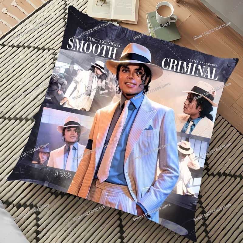 Sarung Bantal King of Pop Mich - Decorative Throw Pillow ulasan dan harga