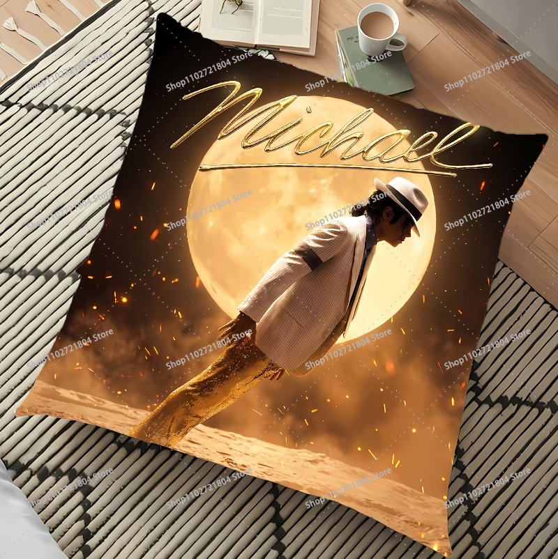 Sarung Bantal King of Pop Mich - Decorative Throw Pillow ulasan dan harga
