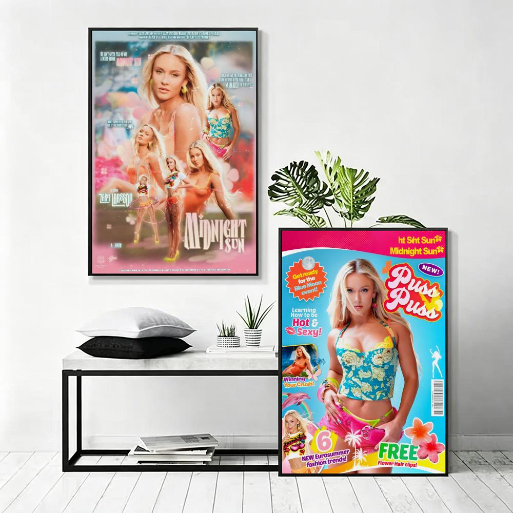 Poster Singer Z-Zara L-Larsson - Home Decor Za ulasan dan harga