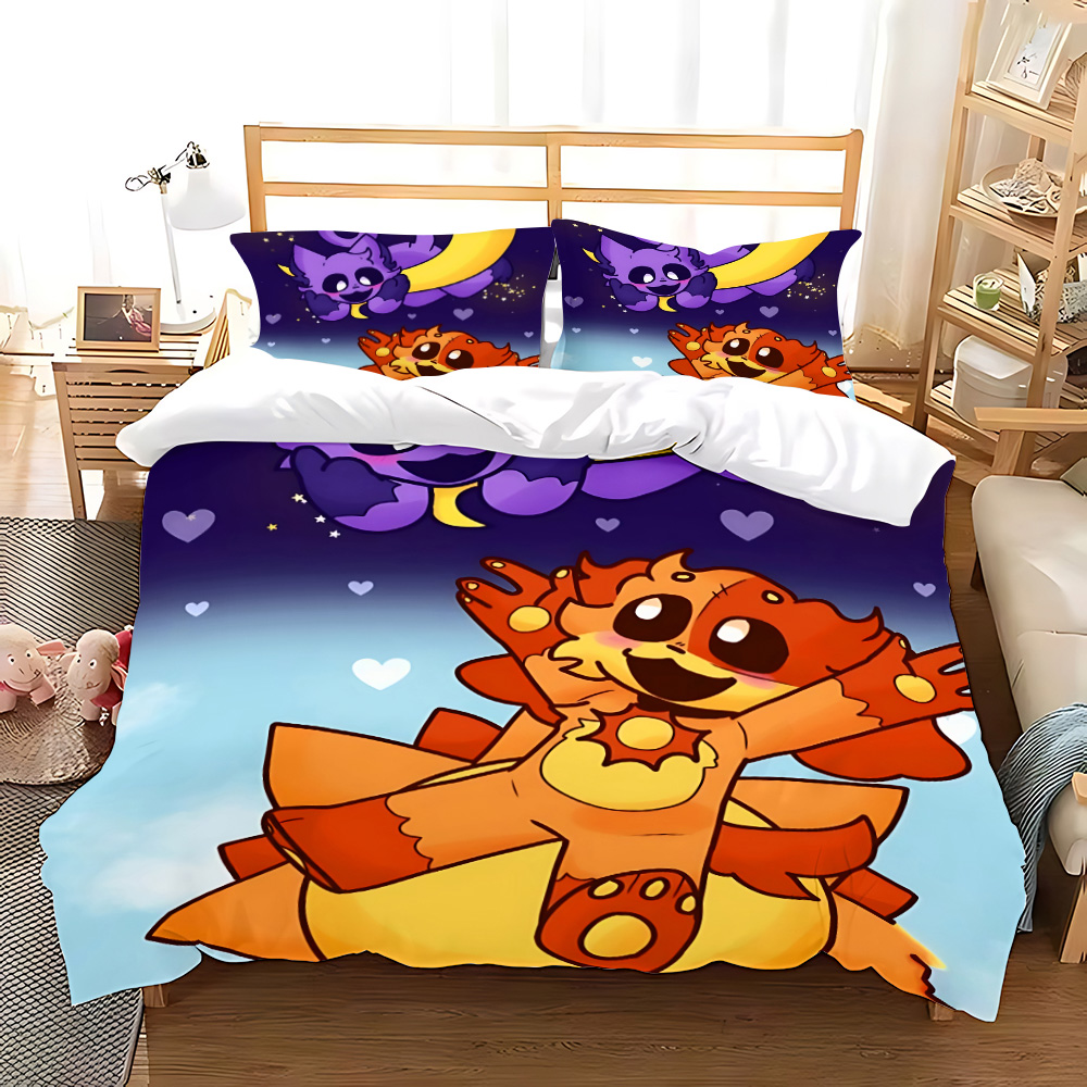 Set Seprai Game CatNap X DogDa - Decorative Throw Pillow ulasan dan harga