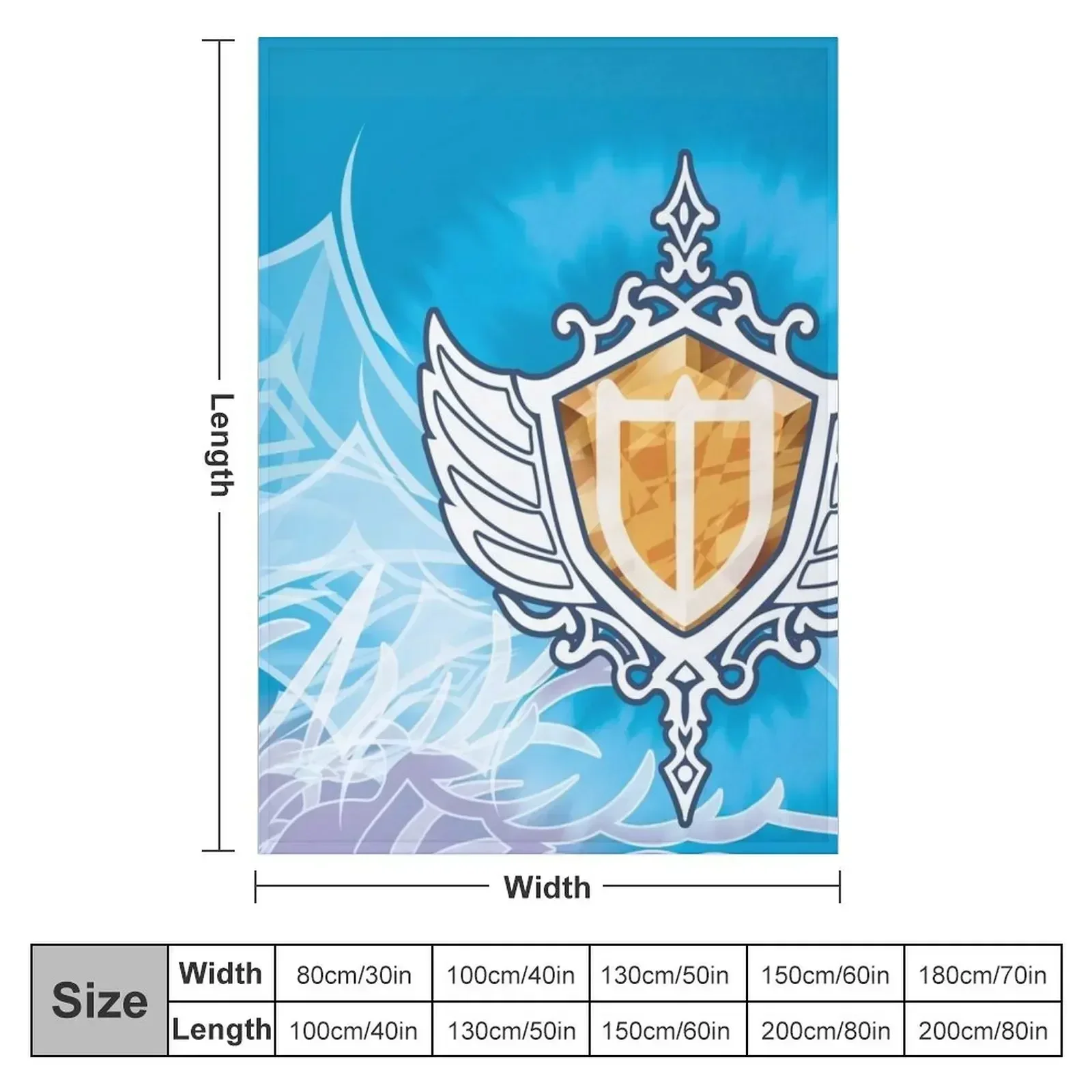 Selimut FFXIV Paladin Job Mat, - Home Decor Jobs ulasan dan harga