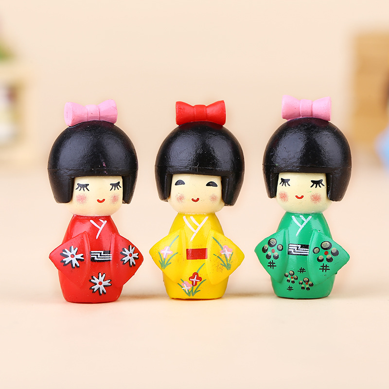 Patung Gadis Jepang Lucu Baru  - Home Decor Za ulasan dan harga