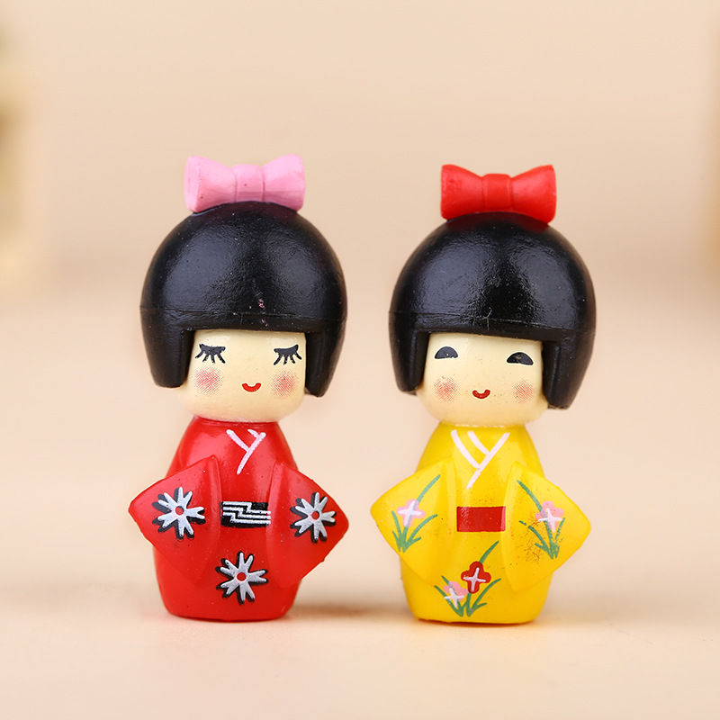 Patung Gadis Jepang Lucu Baru  - Home Decor Za ulasan dan harga
