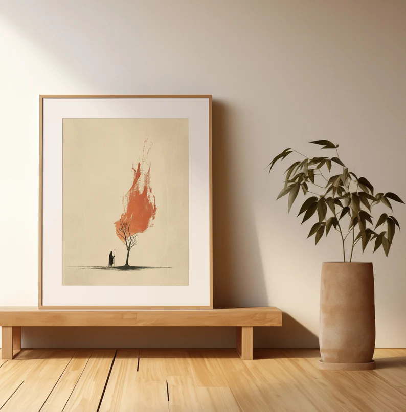 Lukisan Cat Air Yesus Keluar d - Home Decor Jesus ulasan dan harga