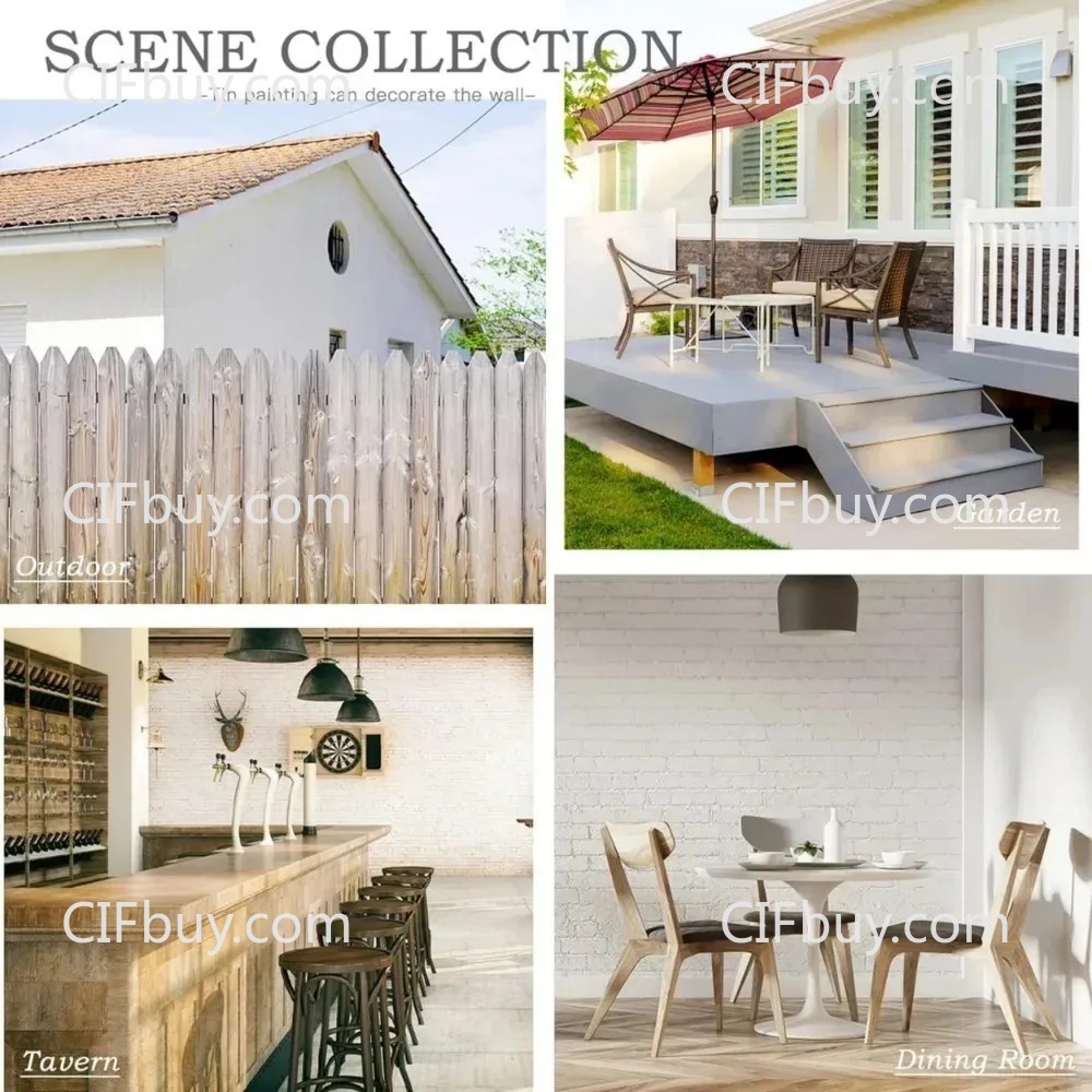 Papan Aluminium Vintage Kustom - Home Decor Lovely Home ulasan dan harga