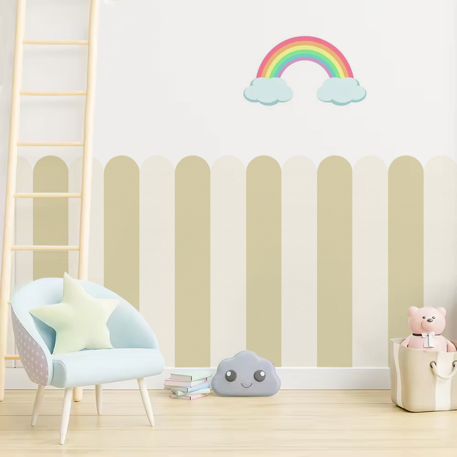 Wallpaper Busur Bergaris Verti - Home Decor Wallpaper ulasan dan harga